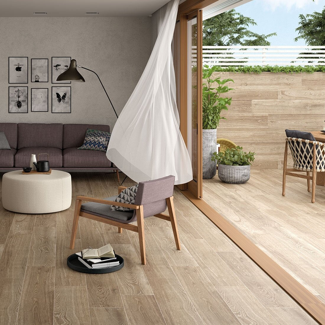 Porcelain Timber-Look Tiles vs Hardwood Flooring