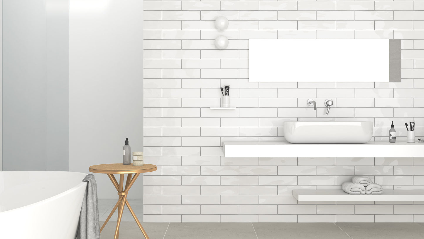 Class Wave Glazed Ceramic Wall Tile