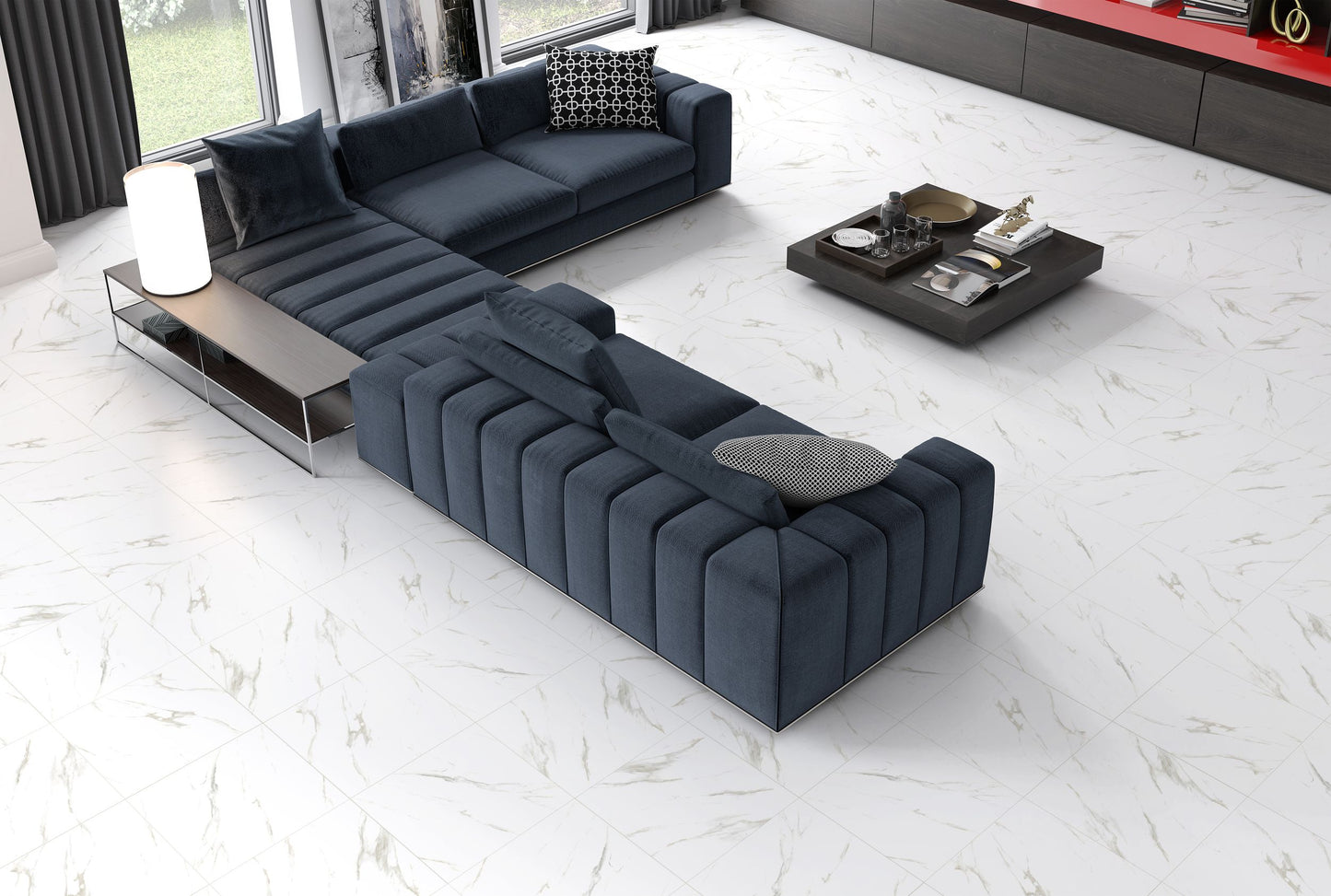Dapple Glazed Vitrified Floor & Wall Tile