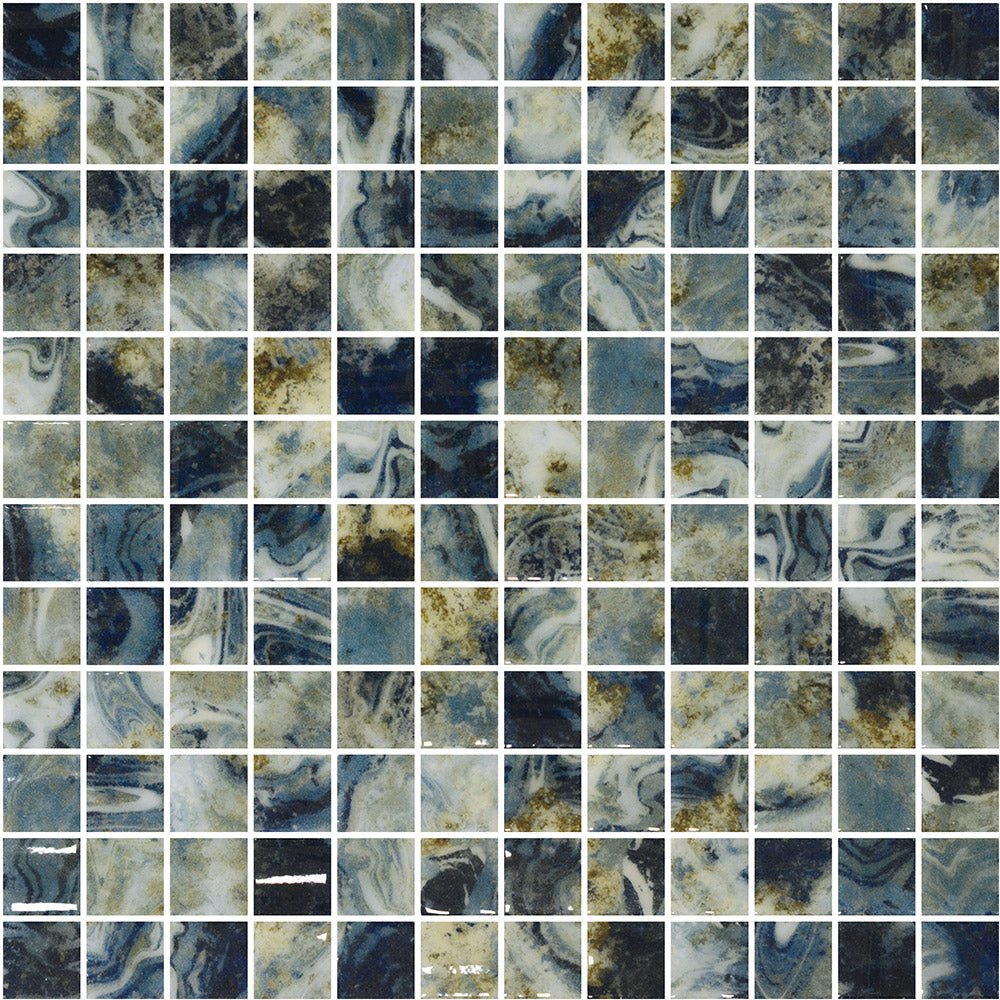 Design Recycled Glass Pool & Wall Mosaics