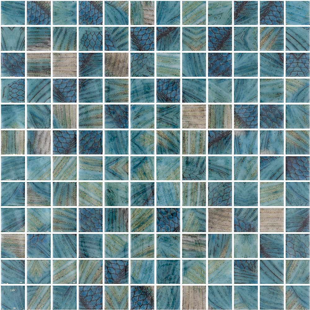 Design Recycled Glass Pool & Wall Mosaics