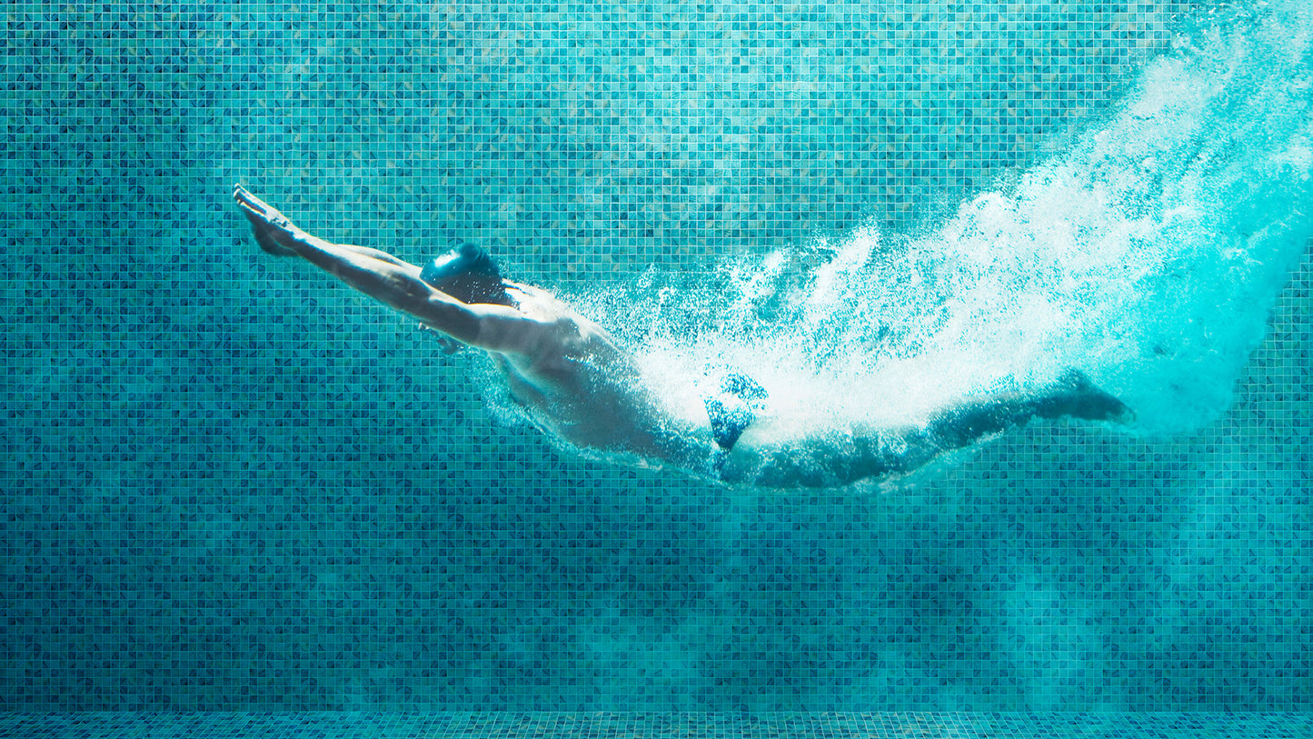 Design Recycled Glass Pool & Wall Mosaics