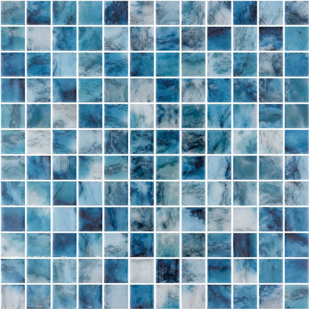 Design Recycled Glass Pool & Wall Mosaics