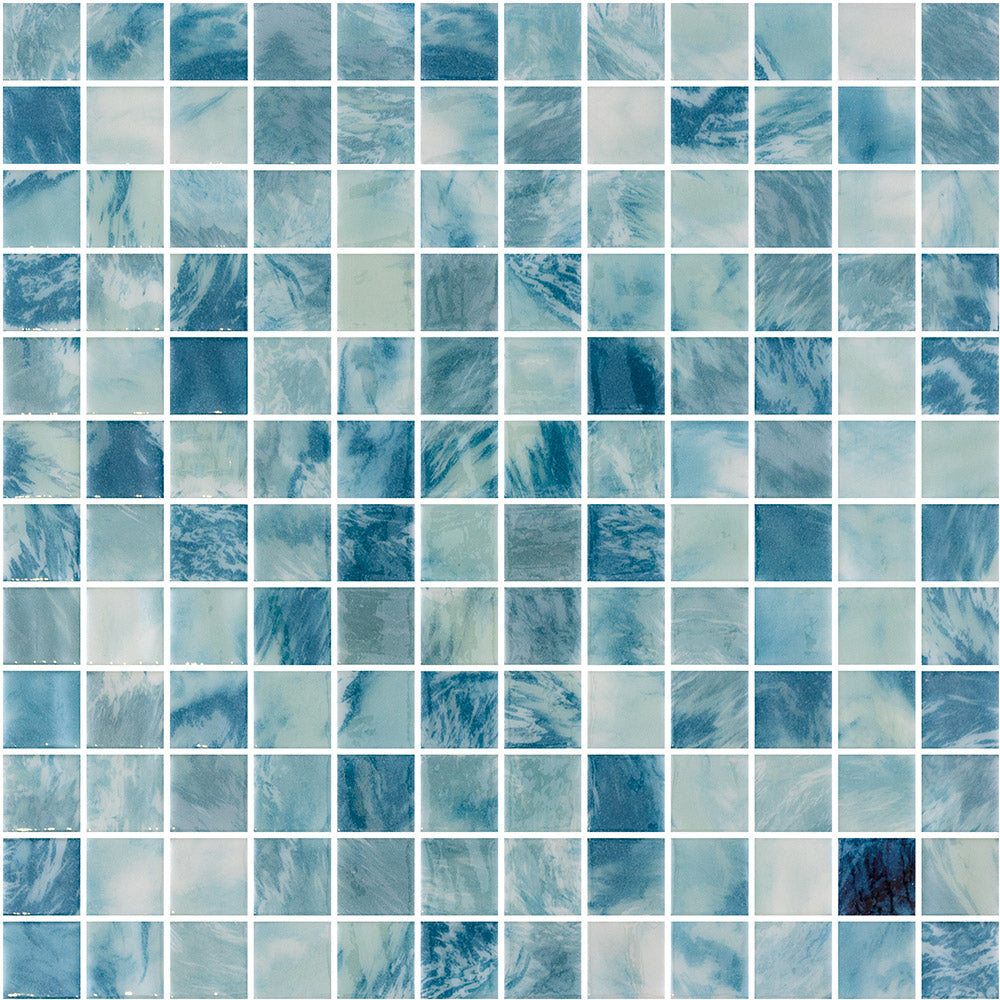 Design Recycled Glass Pool & Wall Mosaics