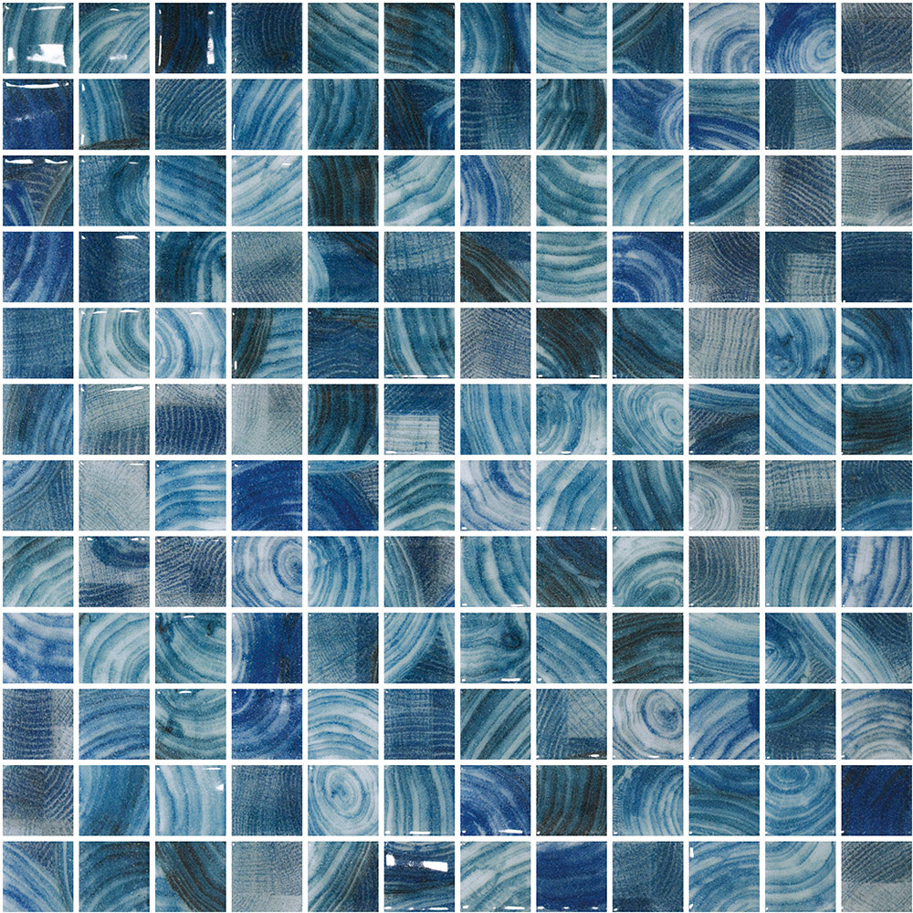 Design Recycled Glass Pool & Wall Mosaics