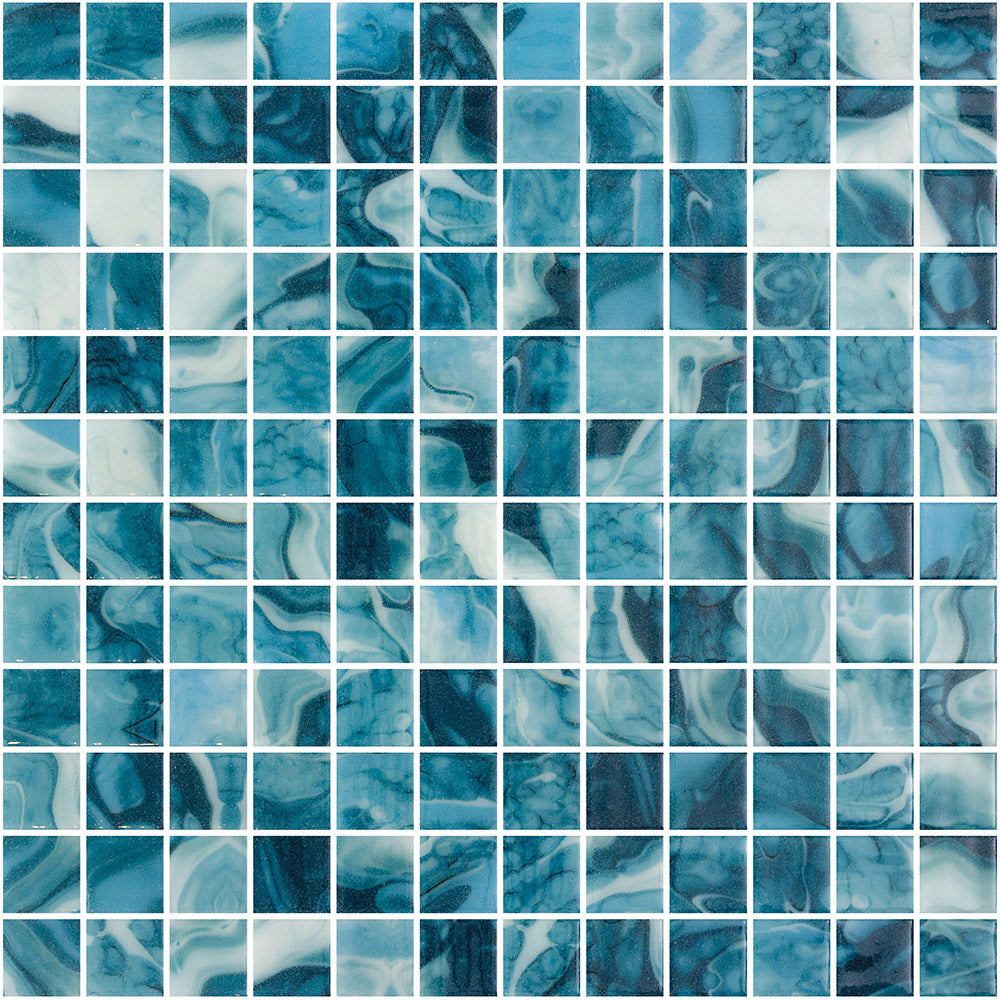 Design Recycled Glass Pool & Wall Mosaics