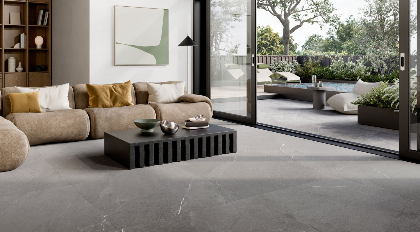 Loire Stone Look Anti-Bacterial Floor & Wall Tile