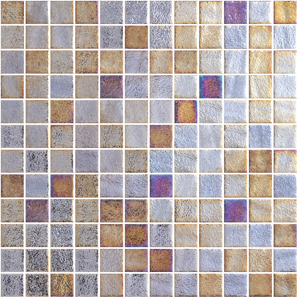 Pearl Recycled Glass Pool & Wall Mosaics