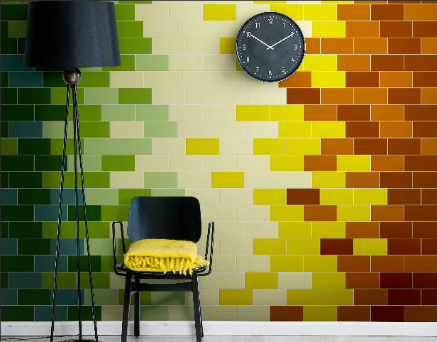 Rainbow Wall Tile 97 x 97 mm