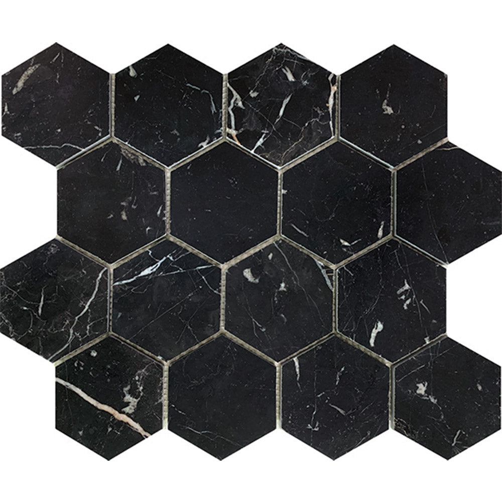 Sienna Marble Feature Mosaics