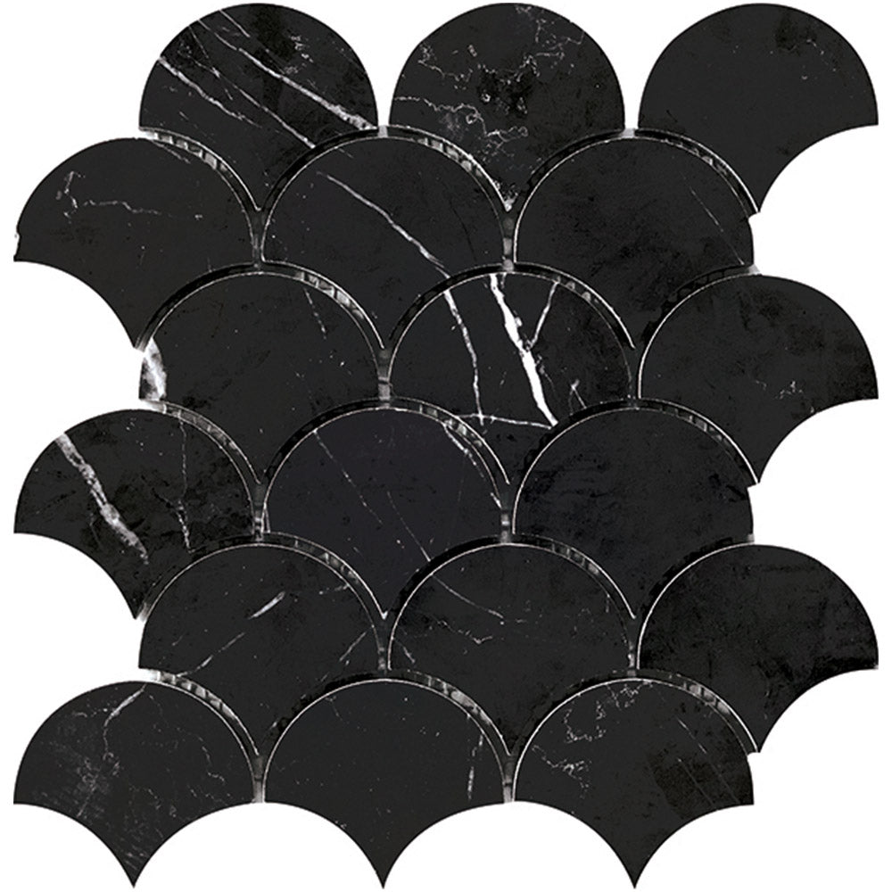 Sienna Marble Feature Mosaics