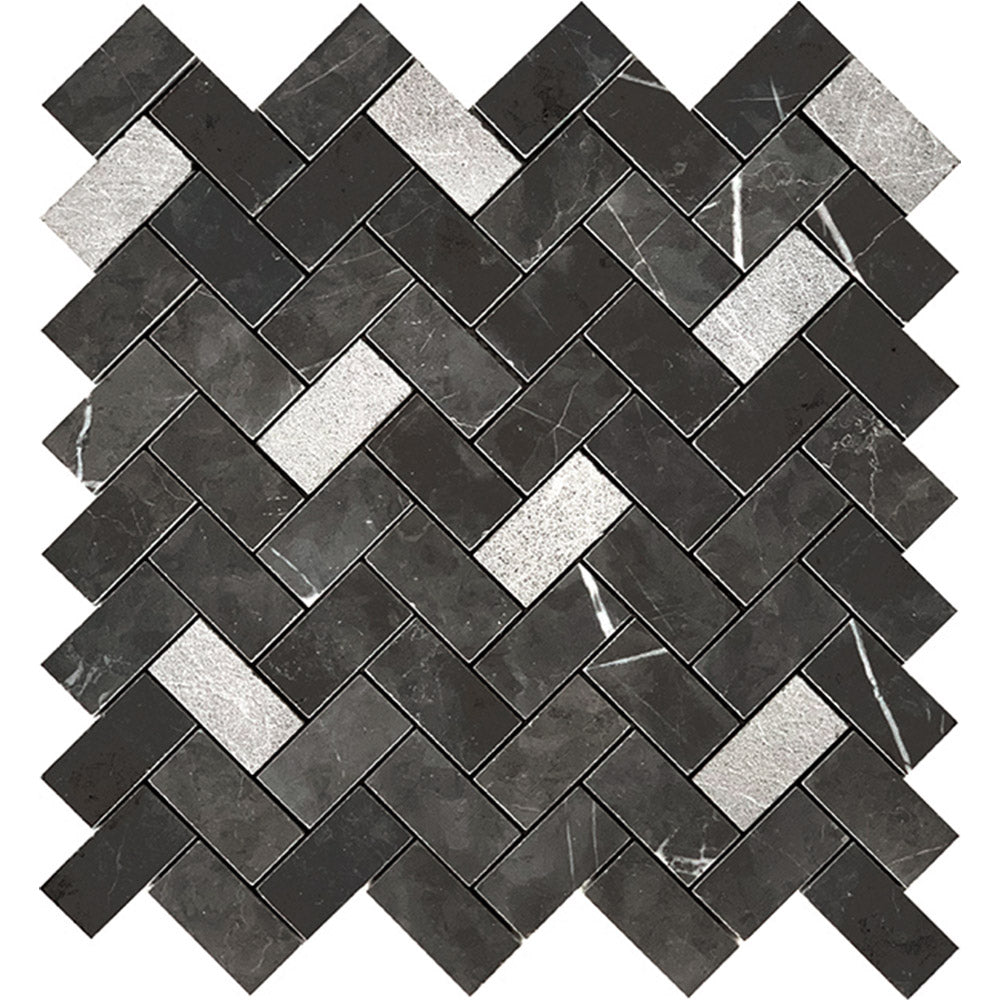 Sienna Marble Feature Mosaics