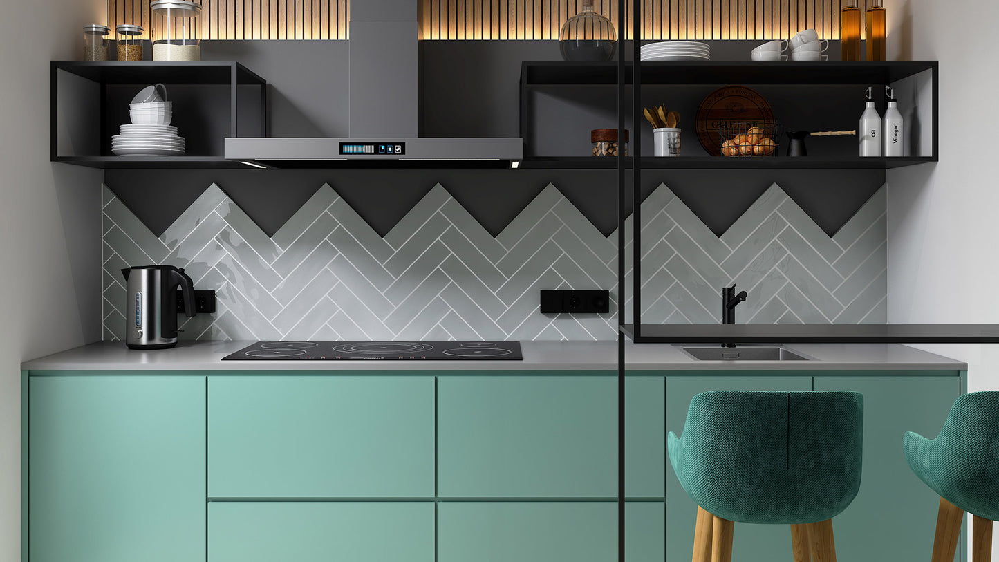 Class Wave Glazed Ceramic Wall Tile
