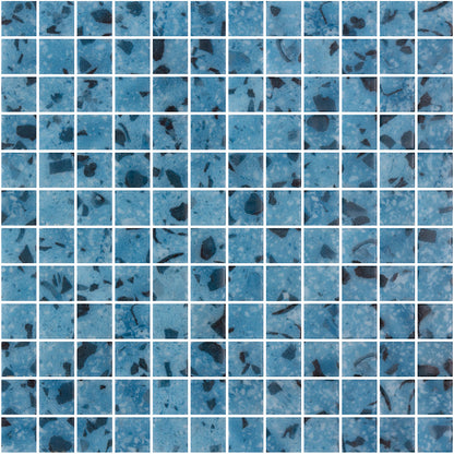 Design Recycled Glass Pool & Wall Mosaics