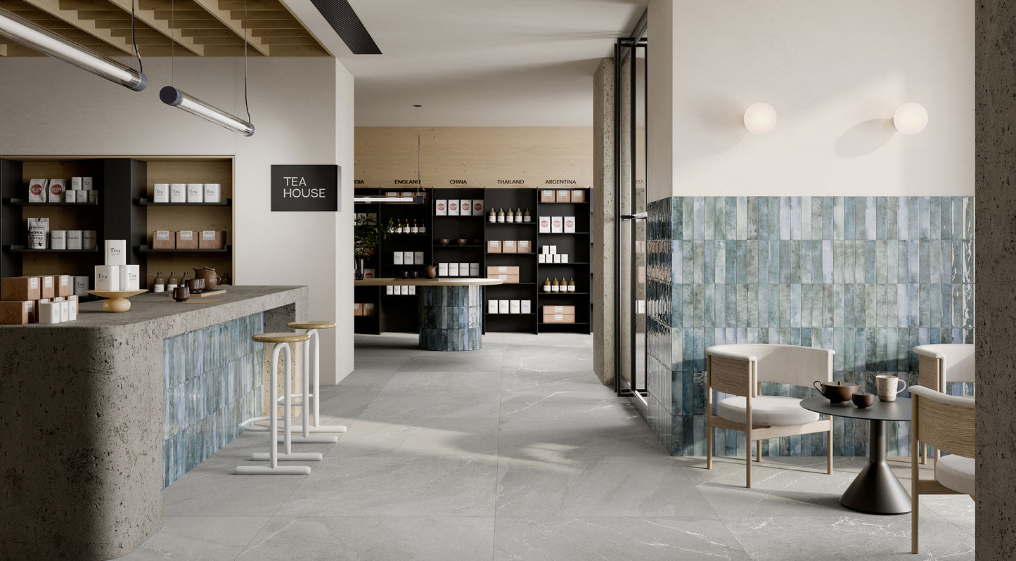 Loire Stone Look Anti-Bacterial Floor & Wall Tile
