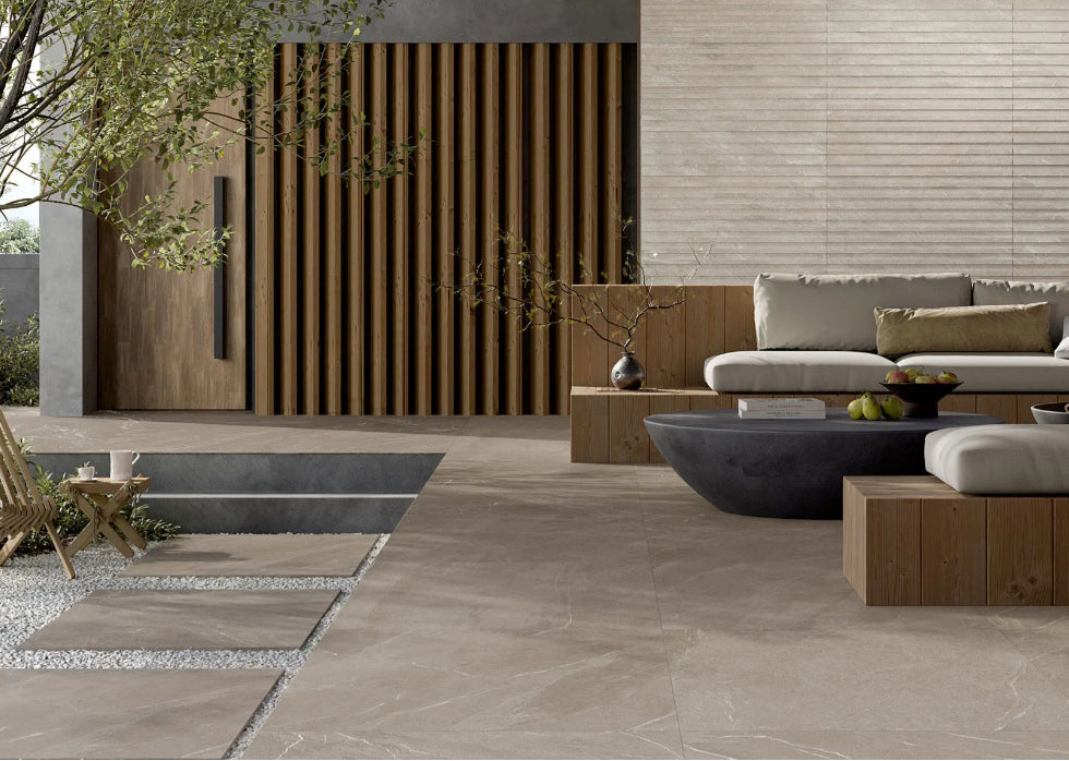 Loire Stone Look Anti-Bacterial Floor & Wall Tile