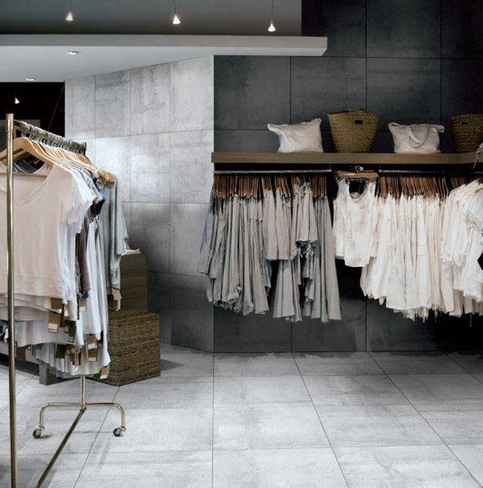 Mortar Concrete Look Floor & Wall Tile