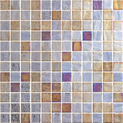 Pearl Recycled Glass Pool & Wall Mosaics