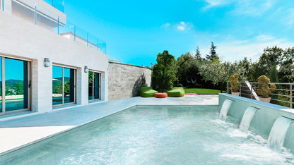 Real Glass Pool & Wall Mosaics