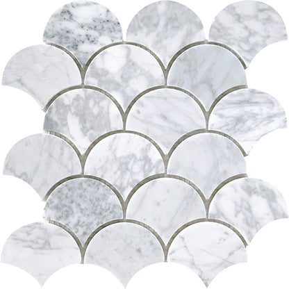 Sienna Marble Feature Mosaics