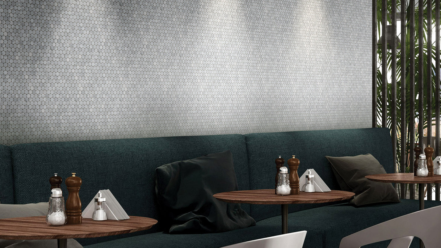 Sienna Marble Feature Mosaics