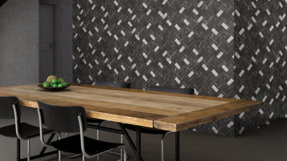 Sienna Marble Feature Mosaics
