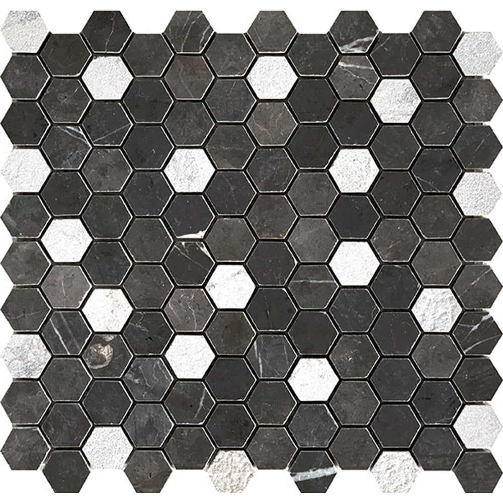 Sienna Marble Feature Mosaics